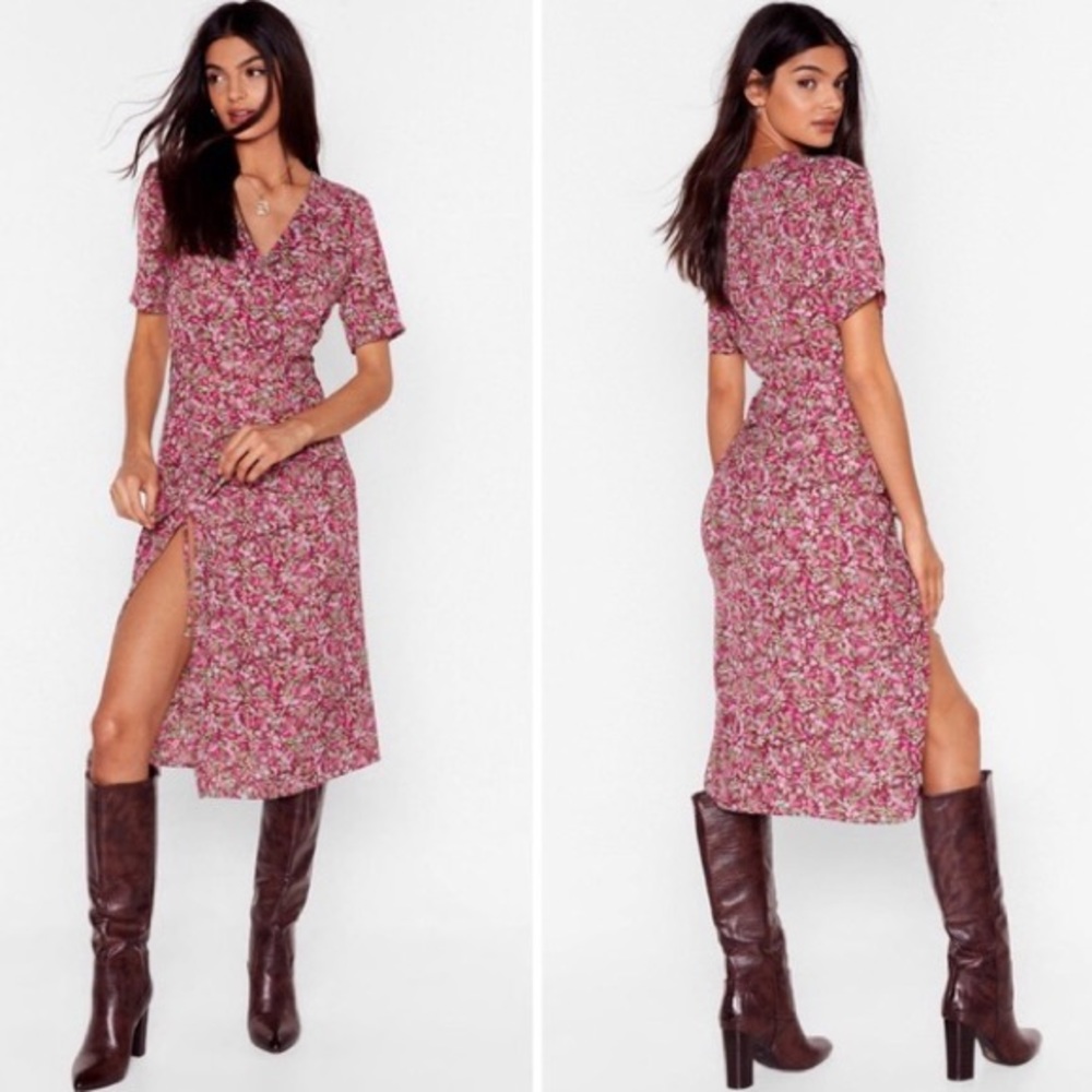 Floral Midi Dress